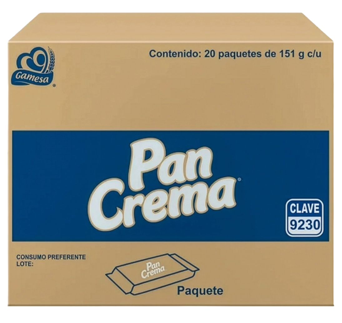 Pan Crema Gamesa